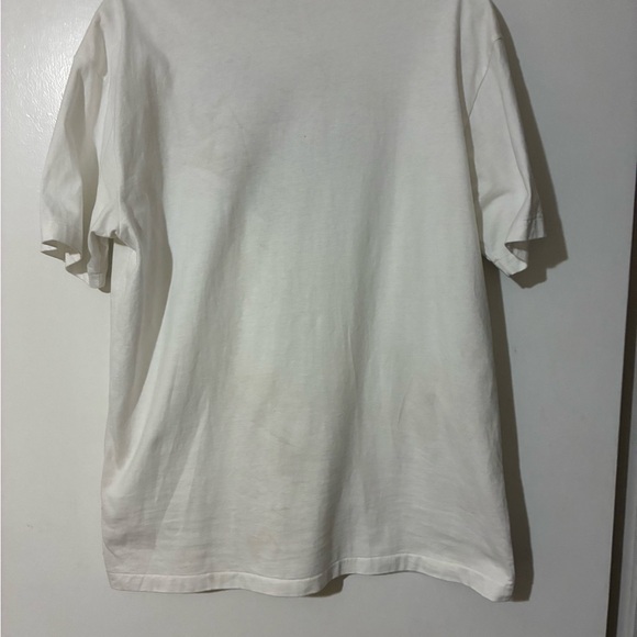 Comme des Garcons White Tee with Black Heart Motif Men's XL Brand new,not worn - Picture 2 of 6